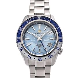Grand Seiko-Grand Seiko Sports Collection Caliber 9S 25th Unkai Dial GMT SBGJ275-White,Blue,Navy blue