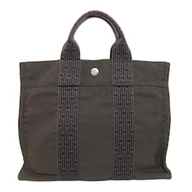 Hermès-Sac à main Hermes Air Line PM-Marron