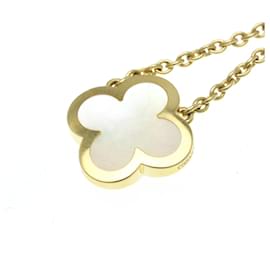 Van Cleef & Arpels-Van Cleef & Arpels Pure Alhambra Necklace-Golden