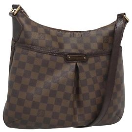 LOUIS VUITTON Bolsa de Hombro Bloomsbury PM Damier Ebene N42251 LV Auth BA1577 Damier ebene