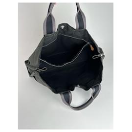 Hermès-Sacs à main HERMES T. Coton-Noir