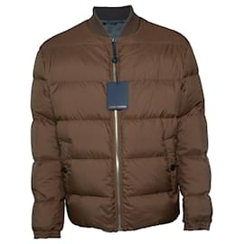 Louis Vuitton-Louis Vuitton, Reversible monogram bomber-Brown,Green,Grey