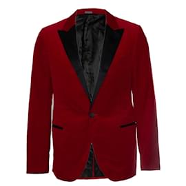 Lanvin-Lanvin, Red velvet blazer-Red