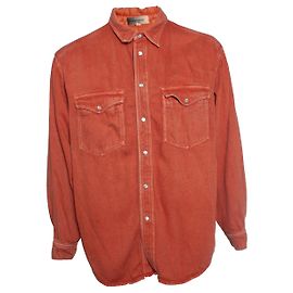 Camicia in denim arancione Isabel Marant Arancione