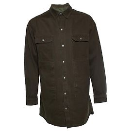 Rick Owens, camicia overshirt verde Strobe FW22 Verde