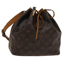 Louis Vuitton-LOUIS VUITTON Monogram Petit Noe Shoulder Bag M42226 LV Auth 120982-Monogram