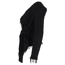 Iro-Iro Shavani Jacket in Black Cotton-Black