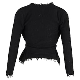 Iro-Iro Shavani Jacket in Black Cotton-Black
