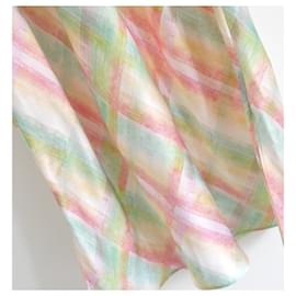 Autre Marque-Cami NYC Pastel Print Silk Slip Dress-Pink