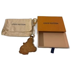 Louis Vuitton-Louis Vuitton Panda Keychain Murakami Limited Edition 2004-Camel