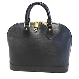 Louis Vuitton-Alma PM Epi Leather Black - AR0977-Black