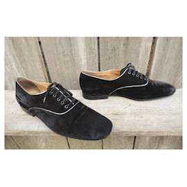 Joseph Fenestrier-Lace ups-Black