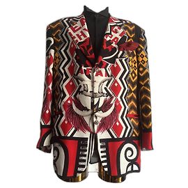 Giacca vintage spettacolare di Gianfranco Ferré Multicolore