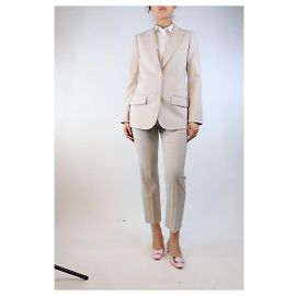 Joseph Neutral two-piece wool suit set - size UK 8 Other