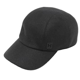 Hermès-Hermes Cap-Black