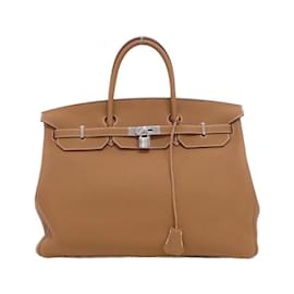 Hermès-Sac à main Hermes Birkin 40cm-Doré