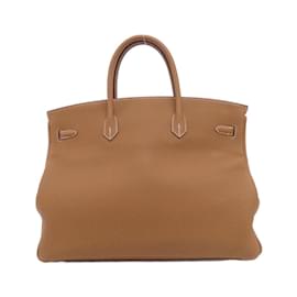 Hermès-Sac à main Hermes Birkin 40cm-Doré