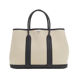 Hermès-Sac à main Garden Party d'Hermès-Noir
