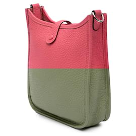 Hermès-Hermès Pink Clemence Evelyne TPM-Rose