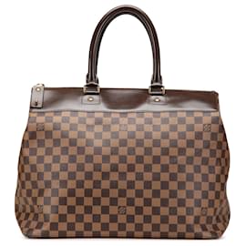 Louis Vuitton-Louis Vuitton Brown Damier Ebene Greenwich PM-Brown