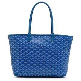 Goyard Bleu Goyardine Artois PM Bleu