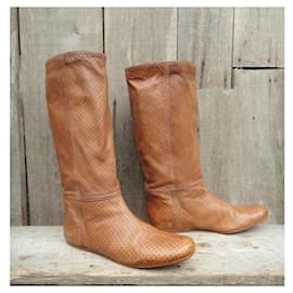 Prada-Boots-Light brown