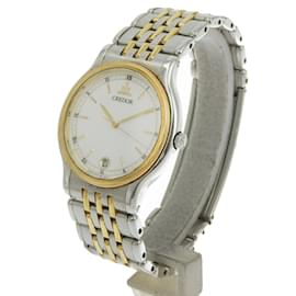 Seiko-Seiko Credor Quartz Wristwatch-White