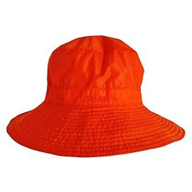 Prada Bucket Hat Orange Nylon Orange