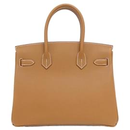 Hermès-Sac à main Hermes Birkin 30 cm-Doré