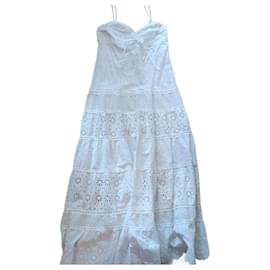 Autre Marque-Marjolaine dress model 'Poem'-White