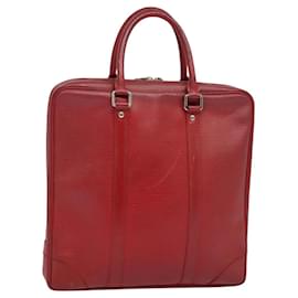 Louis Vuitton-LOUIS VUITTON Epi Vivienne MM Business Bag Red M5912E LV Auth ki5742-Red