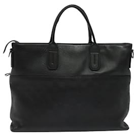 Louis Vuitton-LOUIS VUITTON Damier Infini 7DW Business Bag Black N41567 LV Auth bs25204-Black