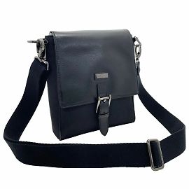 Borsa a spalla da uomo Burberry Black Label Nero