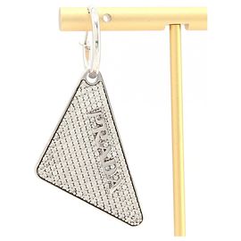 Boucles d'oreilles clips en argent sterling Prada Autre