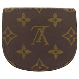 Louis Vuitton-Louis Vuitton Monogram Coin Purse-Brown,Monogram