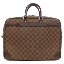 Louis Vuitton-Sac de voyage GM Porto Document N41122 Louis Vuitton-Marron,Damier ebène