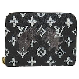 Louis Vuitton-Louis Vuitton M63884 Zippy Coin Purse-Black