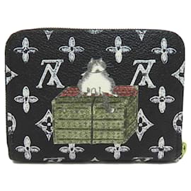 Louis Vuitton-Louis Vuitton M63884 Zippy Coin Purse-Black