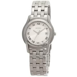Gucci-Gucci 5500M Stainless Steel Men's Wristwatch-Other