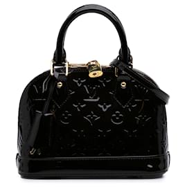 Louis Vuitton-Louis Vuitton Purple Monogram Vernis Alma BB-Purple