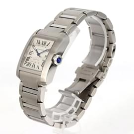 Cartier-Cartier Tank Francaise LM WSTA0067 Stainless Steel Automatic Watch-Other