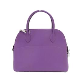 Hermès-Sac à main Hermes Bolide 31cm-Fuschia