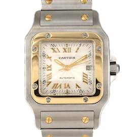 Cartier-Cartier Santos Galbe LM Combi W20041C4 Automatic Watch-Other