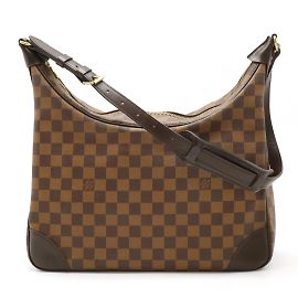 Louis Vuitton Damier Boulogne Shoulder Bag Brown Other Damier ebene