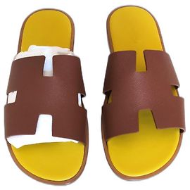 Izmir sandals Hermès Brown