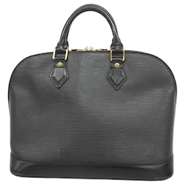 Louis Vuitton-Louis Vuitton Epi Alma Handbag-Black