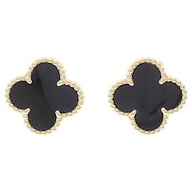 Van Cleef & Arpels-Boucles d'oreilles clous Vintage Alhambra de Van Cleef & Arpels-Autre