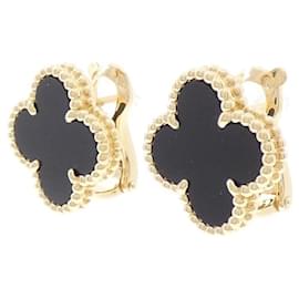 Van Cleef & Arpels-Boucles d'oreilles clous Vintage Alhambra de Van Cleef & Arpels-Autre