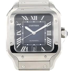 Cartier-Cartier Santos de LM WSSA0030 Stainless Steel Automatic Wristwatch-Other