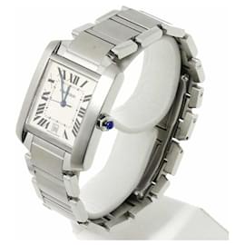 Cartier-Cartier Tank Francaise LM W51002Q3 Men's Watch-Other